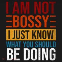 Not Bossy Just Know What I Should Be Doing Funny Sayings Hoodie thumb 7