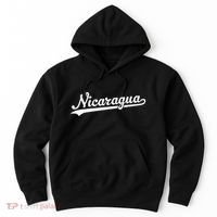 Nicaragua Baseball Jersey Script With Swoosh Hoodie thumb 0
