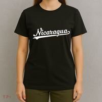 Nicaragua Baseball Jersey Script With Swoosh T-Shirt thumb 4