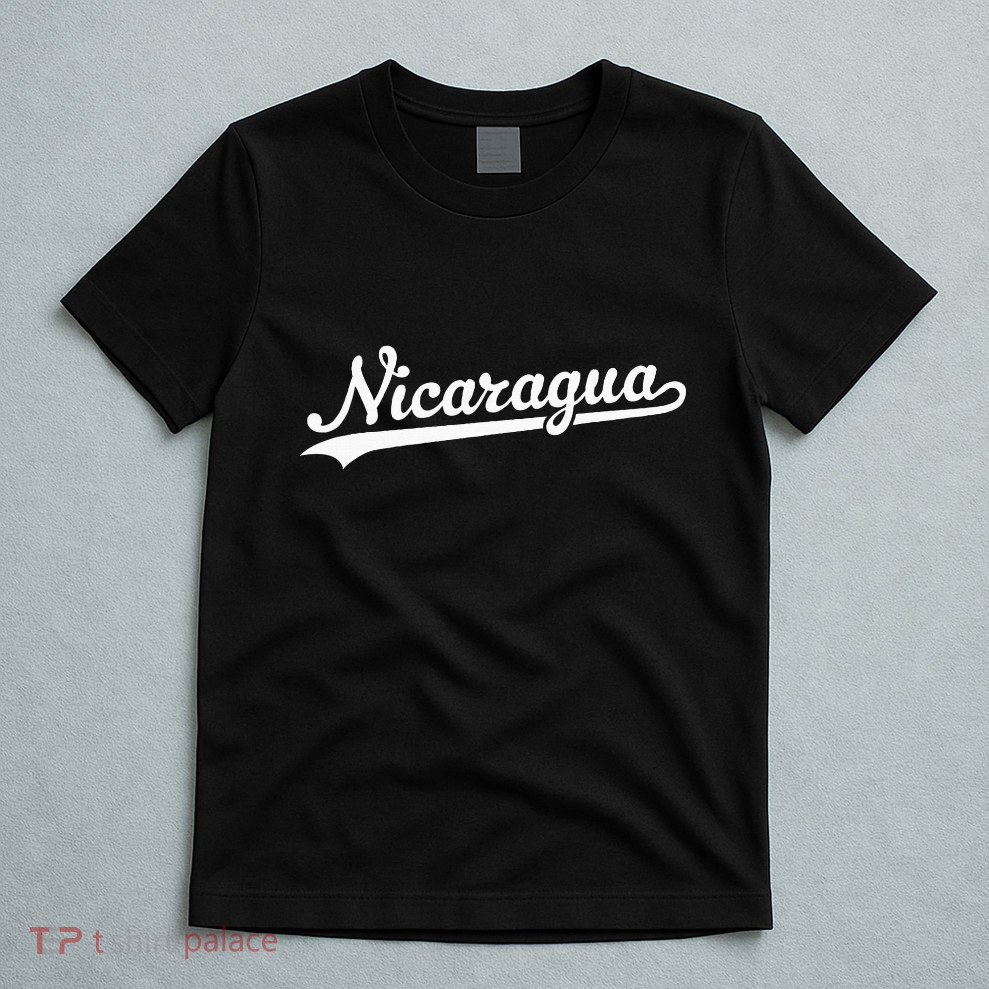 Nicaragua Baseball Jersey Script With Swoosh T-Shirt