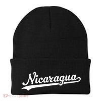 Nicaragua Baseball Jersey Script With Swoosh Beanie thumb 0