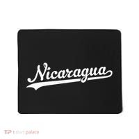Nicaragua Baseball Jersey Script With Swoosh Mousepad thumb 0