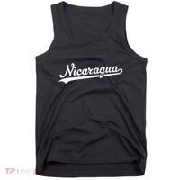 Nicaragua Baseball Jersey Script With Swoosh Tank Top thumb 0
