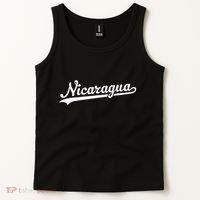 Nicaragua Baseball Jersey Script With Swoosh Tank Top thumb 2
