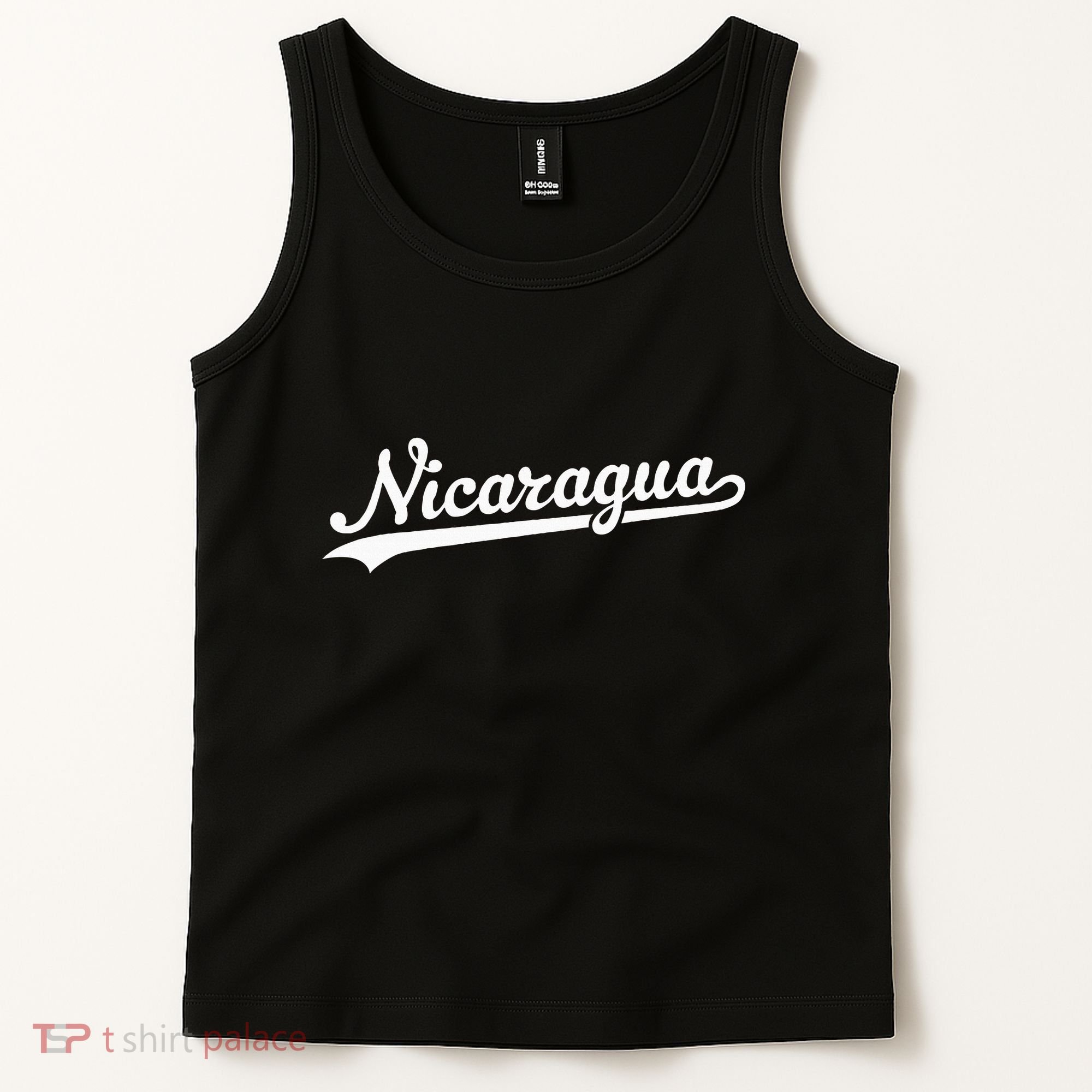 Nicaragua Baseball Jersey Script With Swoosh Tank Top