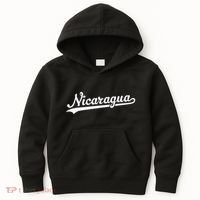 Nicaragua Baseball Jersey Script With Swoosh Kids Hoodie thumb 0