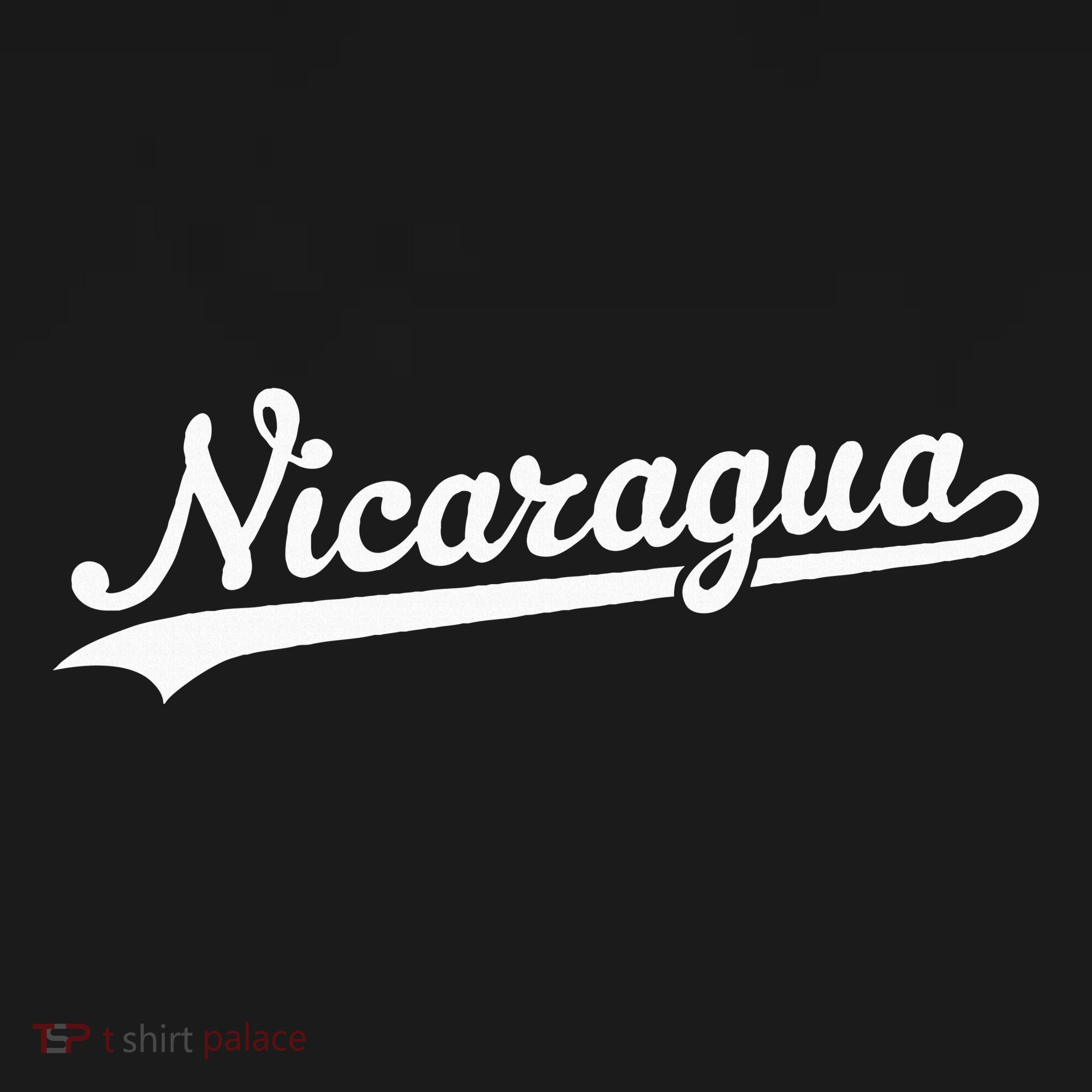 Nicaragua Baseball Jersey Script With Swoosh Kids T-Shirt