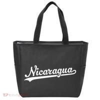 Nicaragua Baseball Jersey Script With Swoosh Tote Bag thumb 0