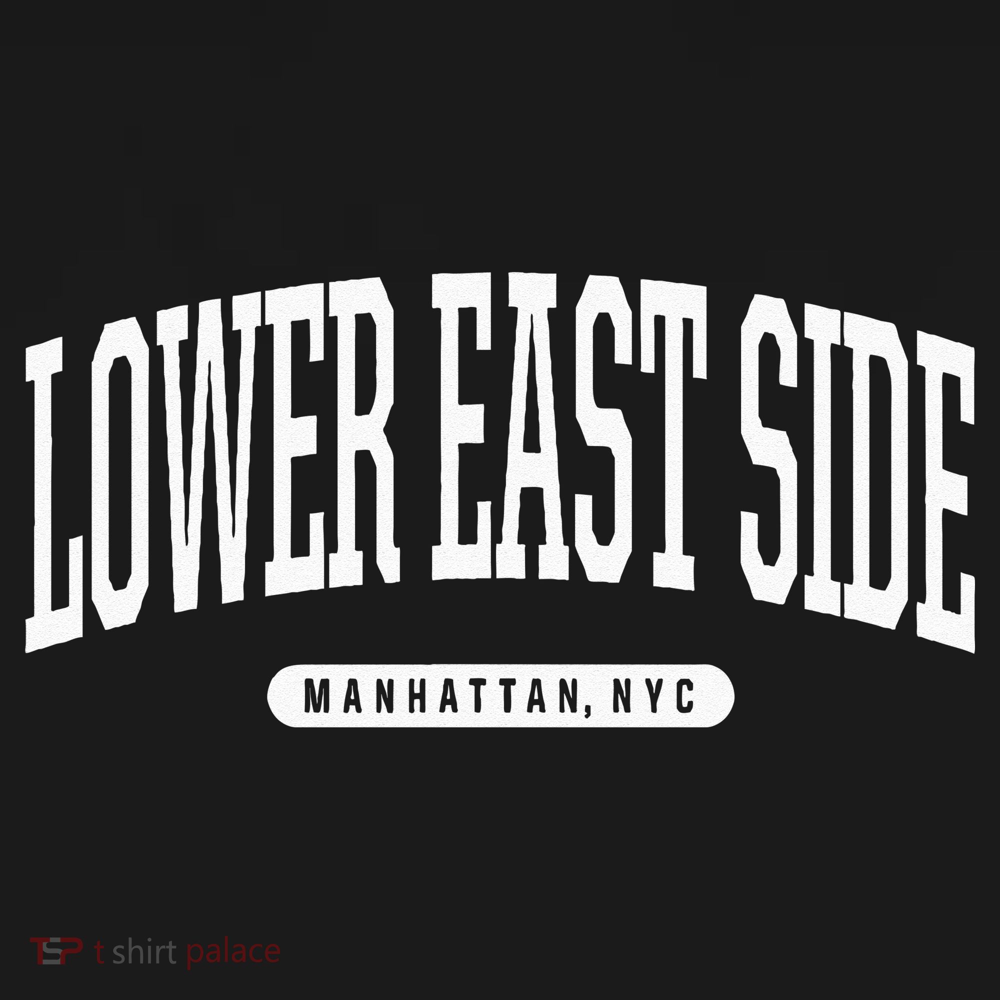 NYC Borough Lower East Side Manhattan New York Sweatshirt