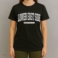 NYC Borough Lower East Side Manhattan New York T-Shirt thumb 4