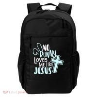 No Bunny Loves Me Like Jesus, Christian Easter Resurrection Backpack thumb 0