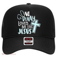 No Bunny Loves Me Like Jesus, Christian Easter Resurrection Hat thumb 0