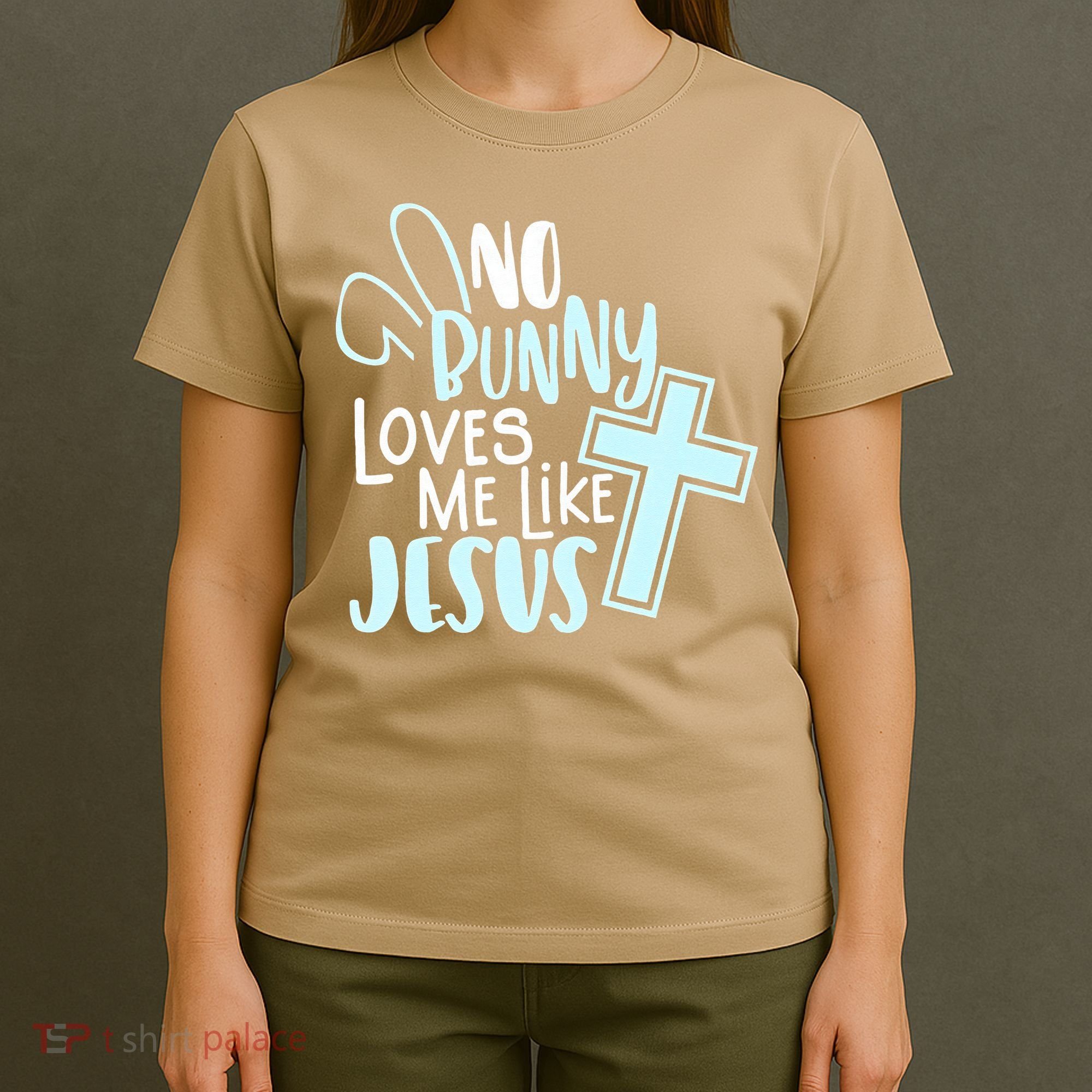 No Bunny Loves Me Like Jesus, Christian Easter Resurrection T-Shirt