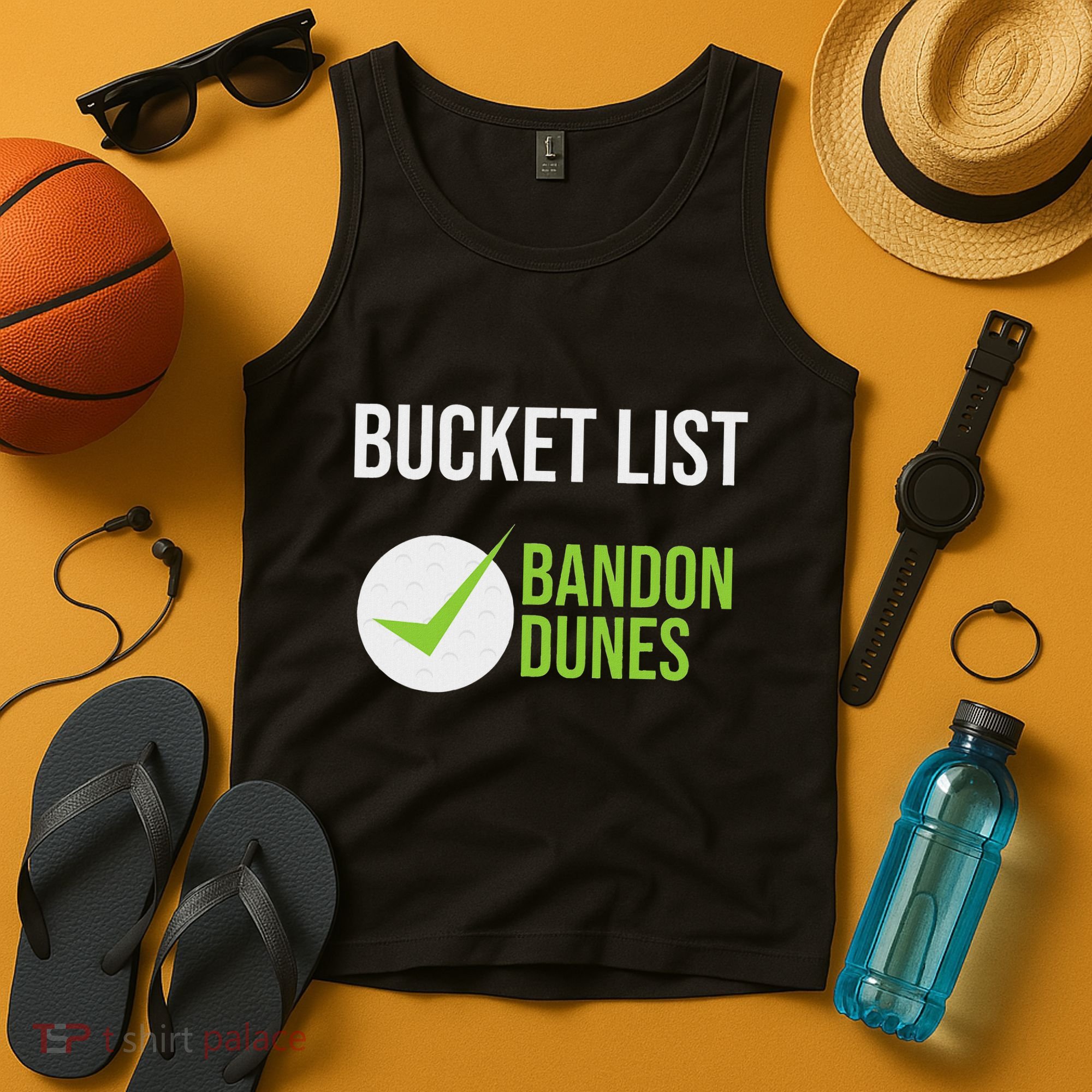 Niffs Bucket List Golf Fanatic Bandon Dun Tank Top