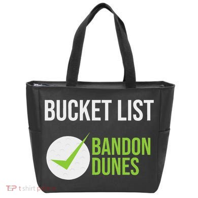 Niffs Bucket List Golf Fanatic Bandon Dun Tote Bag