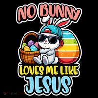 No Bunny Loves Me Like Jesus Women's Hoodie thumb 2