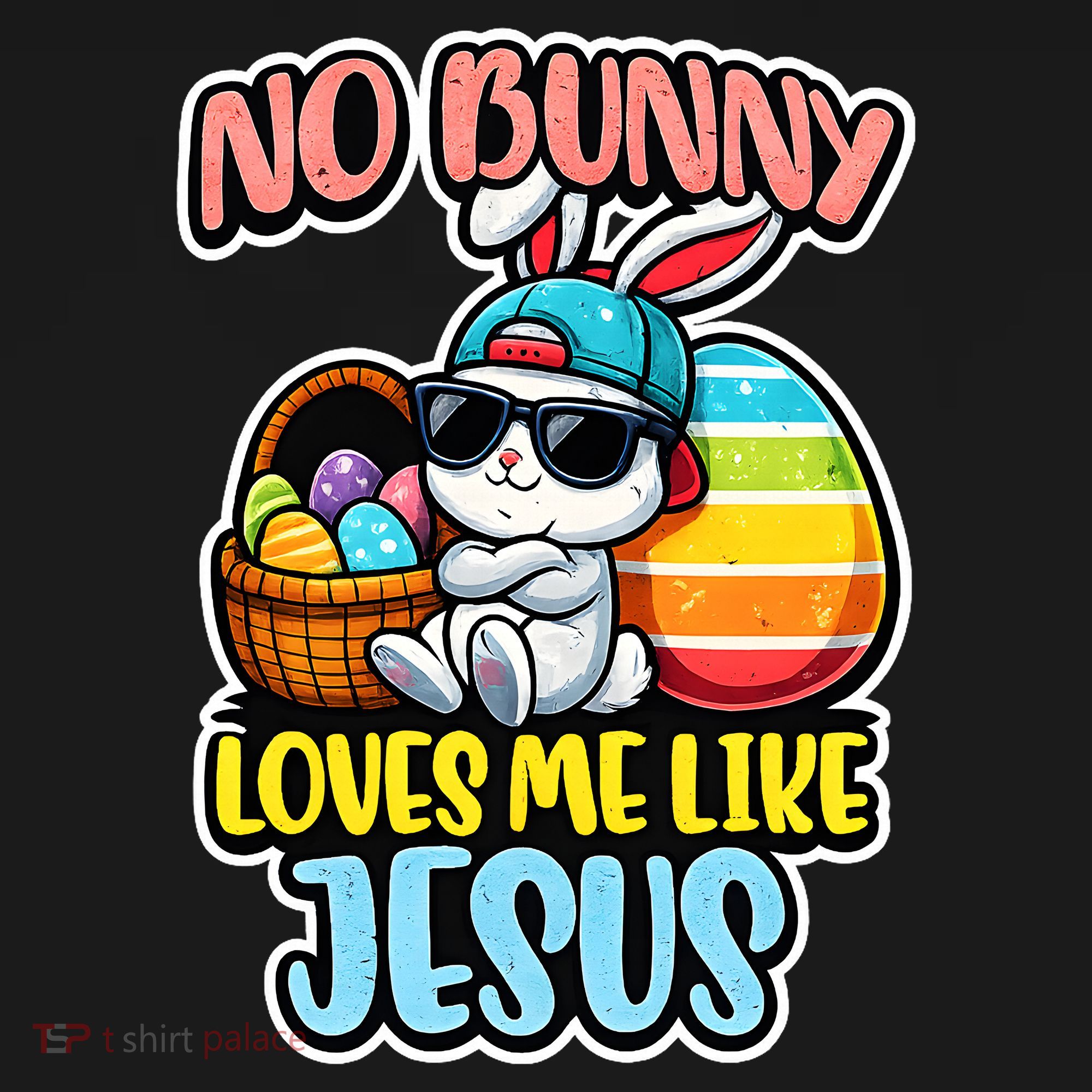 No Bunny Loves Me Like Jesus Mousepad