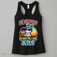 No Bunny Loves Me Like Jesus Women's Tank Top thumb 3