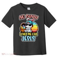 No Bunny Loves Me Like Jesus Toddler T-Shirt thumb 0