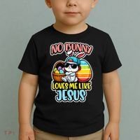 No Bunny Loves Me Like Jesus Toddler T-Shirt thumb 2