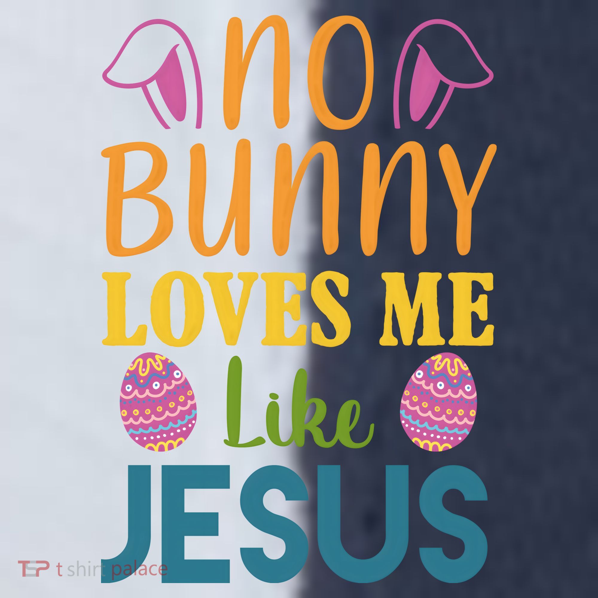 No Bunny Loves Me Like Jesus Easter Holiday Sport-Tek Competitor United Soccer Jersey
