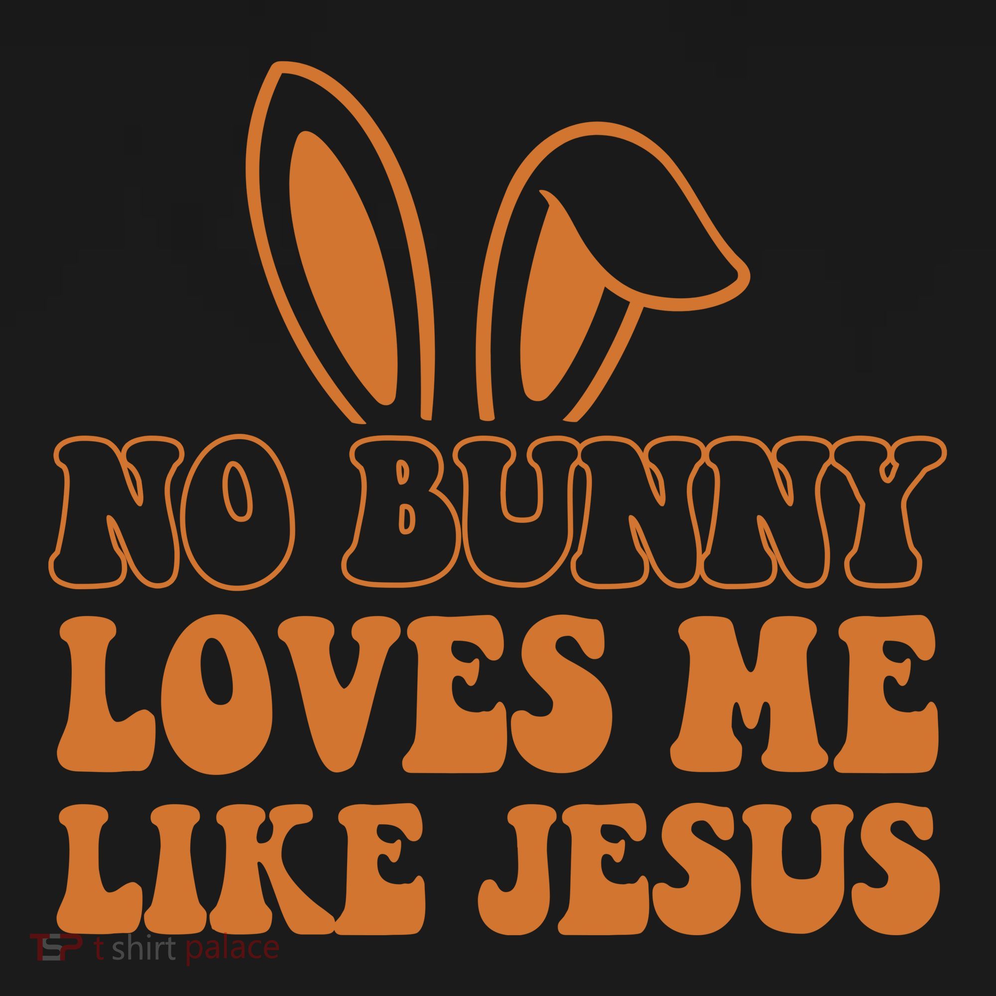 No Bunny Loves Me Like Jesus Easter Bunny Toddler Hoodie