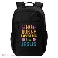 No Bunny Loves Me Like Jesus Easter Backpack thumb 0
