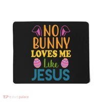 No Bunny Loves Me Like Jesus Easter Mousepad thumb 0