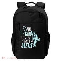 No Bunny Loves Me Like Jesus, Christian Easter Resurrection Backpack thumb 0