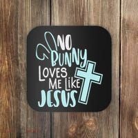 No Bunny Loves Me Like Jesus, Christian Easter Resurrection Coaster thumb 0