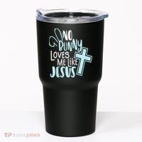 No Bunny Loves Me Like Jesus, Christian Easter Resurrection Tumbler thumb 0