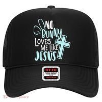 No Bunny Loves Me Like Jesus, Christian Easter Resurrection Hat thumb 0