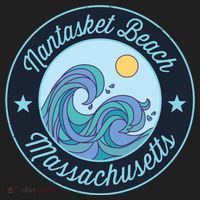 Nantasket Beach Ma Massachusetts Souvenir Nautical Surfer Gr Gift Hat thumb 2