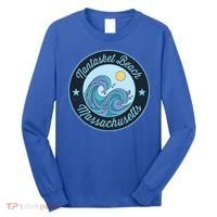 Nantasket Beach Ma Massachusetts Souvenir Nautical Surfer Gr Gift Long Sleeve Shirt thumb 0