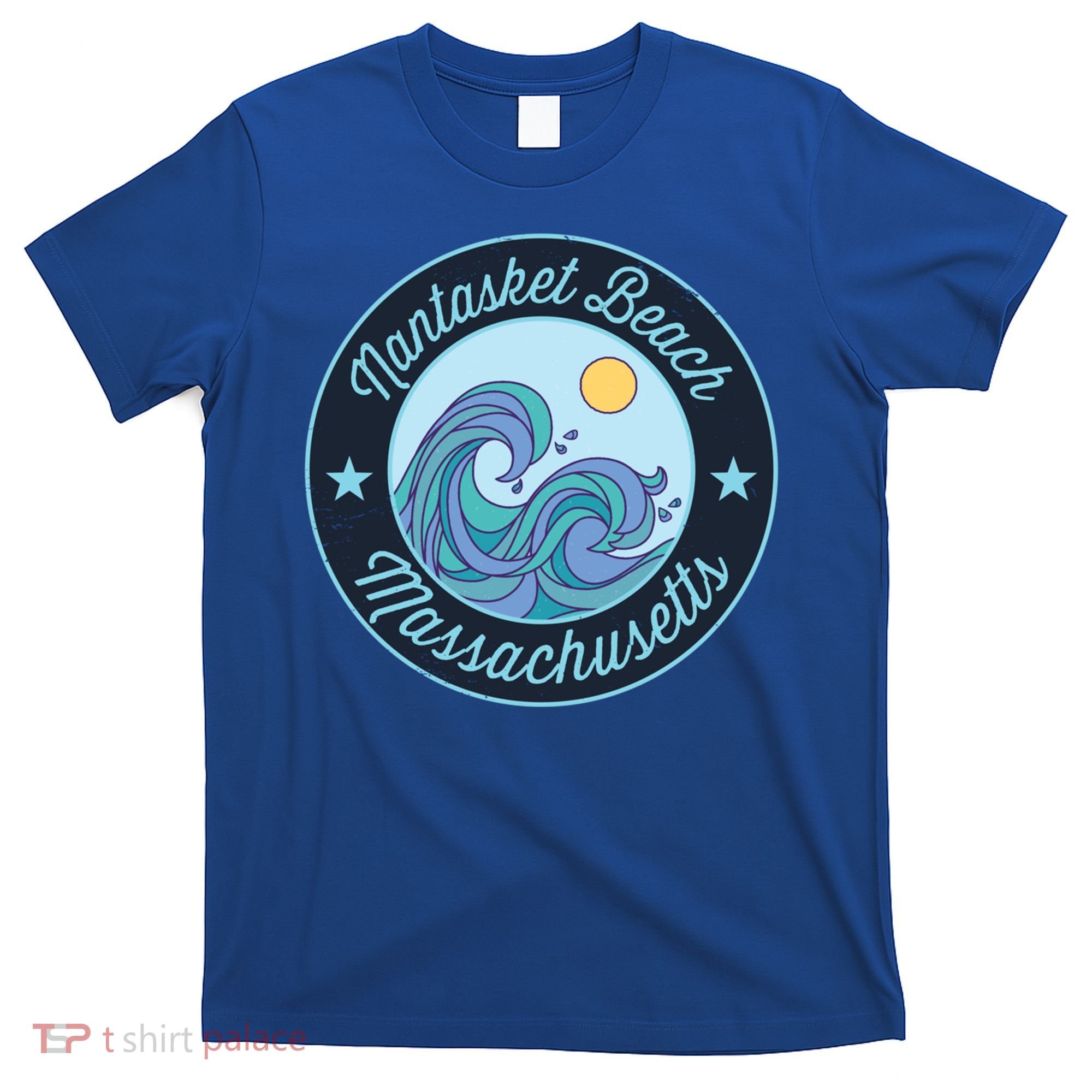 Nantasket Beach Ma Massachusetts Souvenir Nautical Surfer Gr Gift T-Shirt