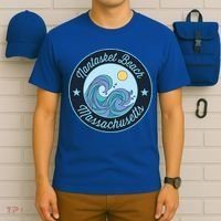 Nantasket Beach Ma Massachusetts Souvenir Nautical Surfer Gr Gift T-Shirt thumb 6