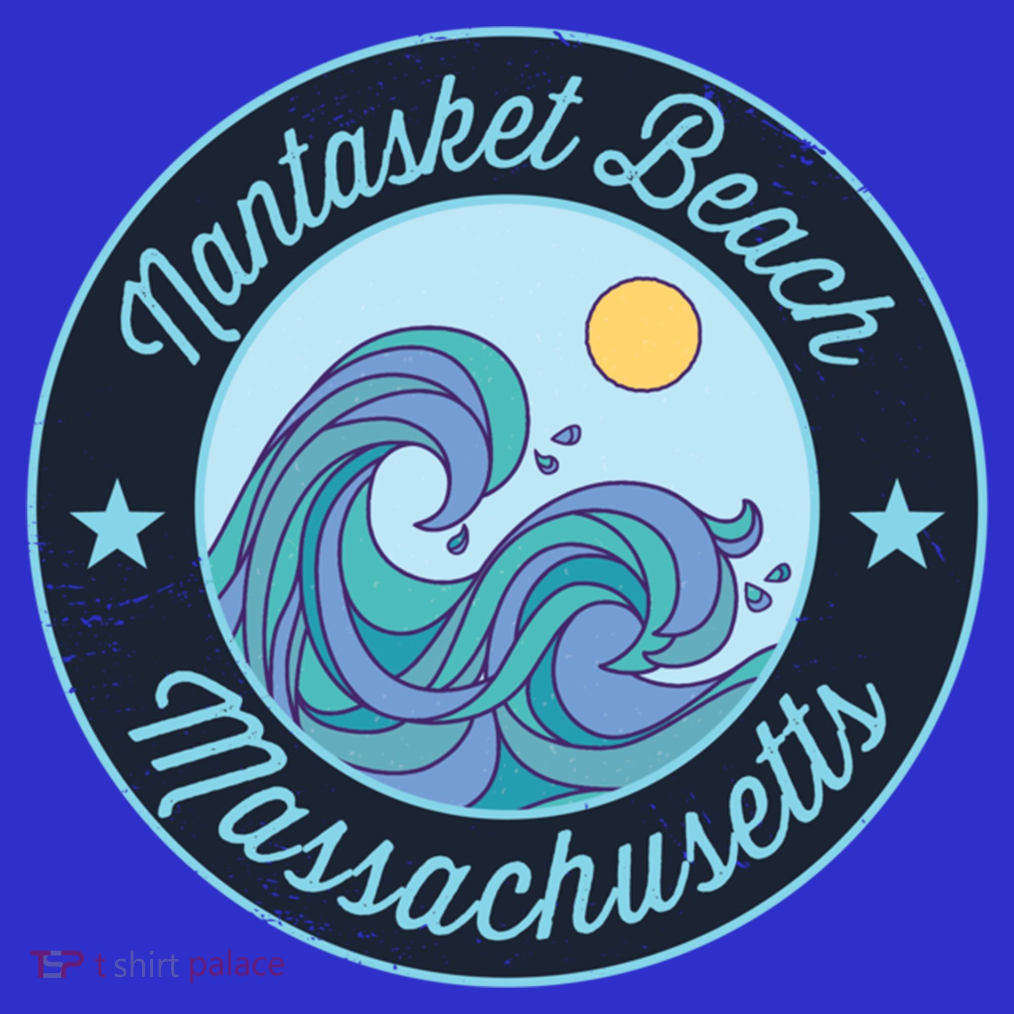 Nantasket Beach Ma Massachusetts Souvenir Nautical Surfer Gr Gift T-Shirt