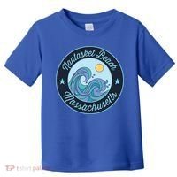 Nantasket Beach Ma Massachusetts Souvenir Nautical Surfer Gr Gift Toddler T-Shirt thumb 0