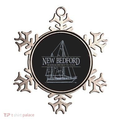 New Bedford Massachusetts Vintage Sailing Ornament