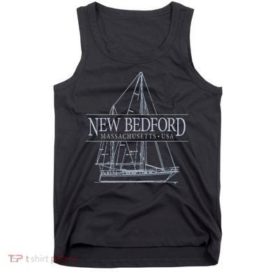 New Bedford Massachusetts Vintage Sailing Tank Top