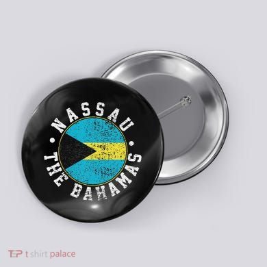 Nassau Bahamas Button