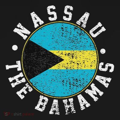 Nassau Bahamas Tie-Dye Long Sleeve Shirt