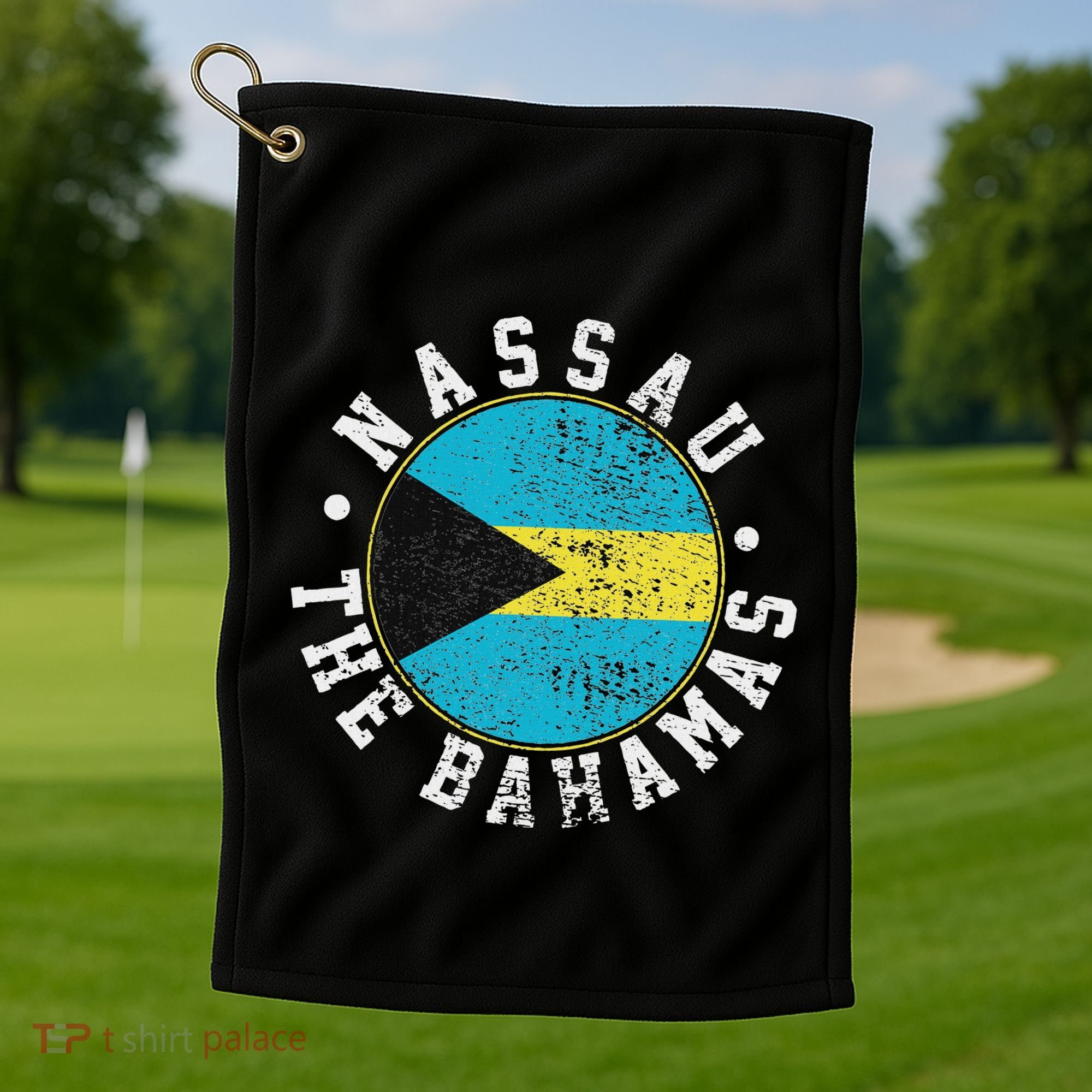 Nassau Bahamas Golf Towel