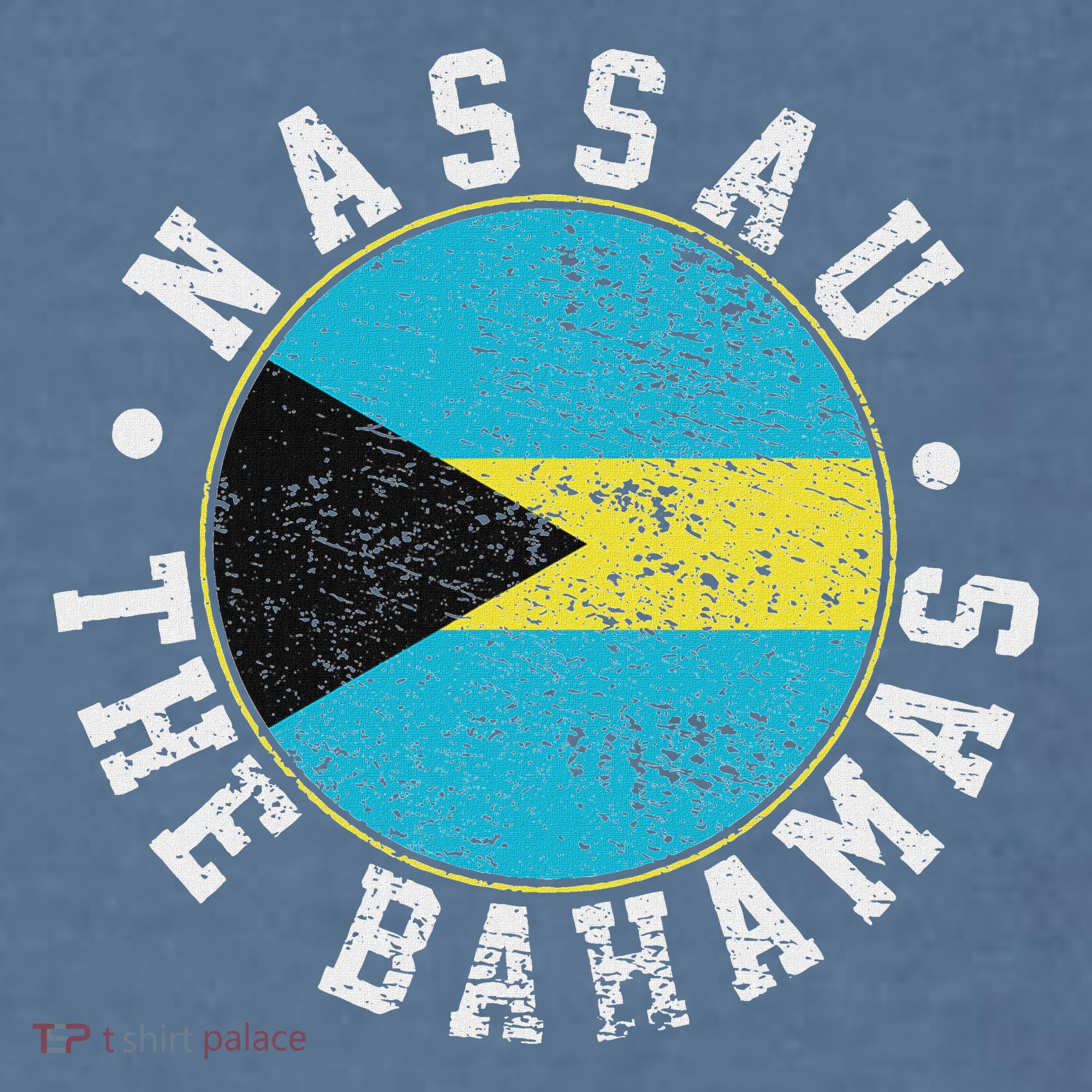 Nassau Bahamas Garment-Dyed Sweatshirt