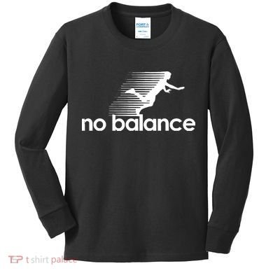 No Balance Kids Long Sleeve Shirt