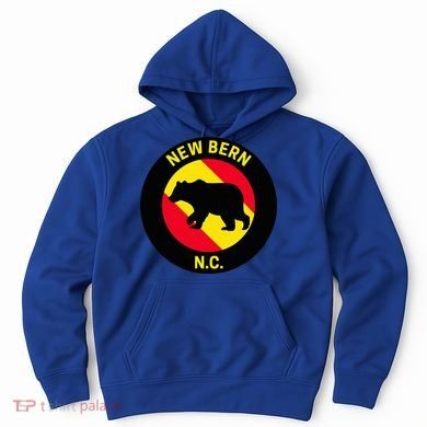 New Bern North Carolina Bear Hoodie