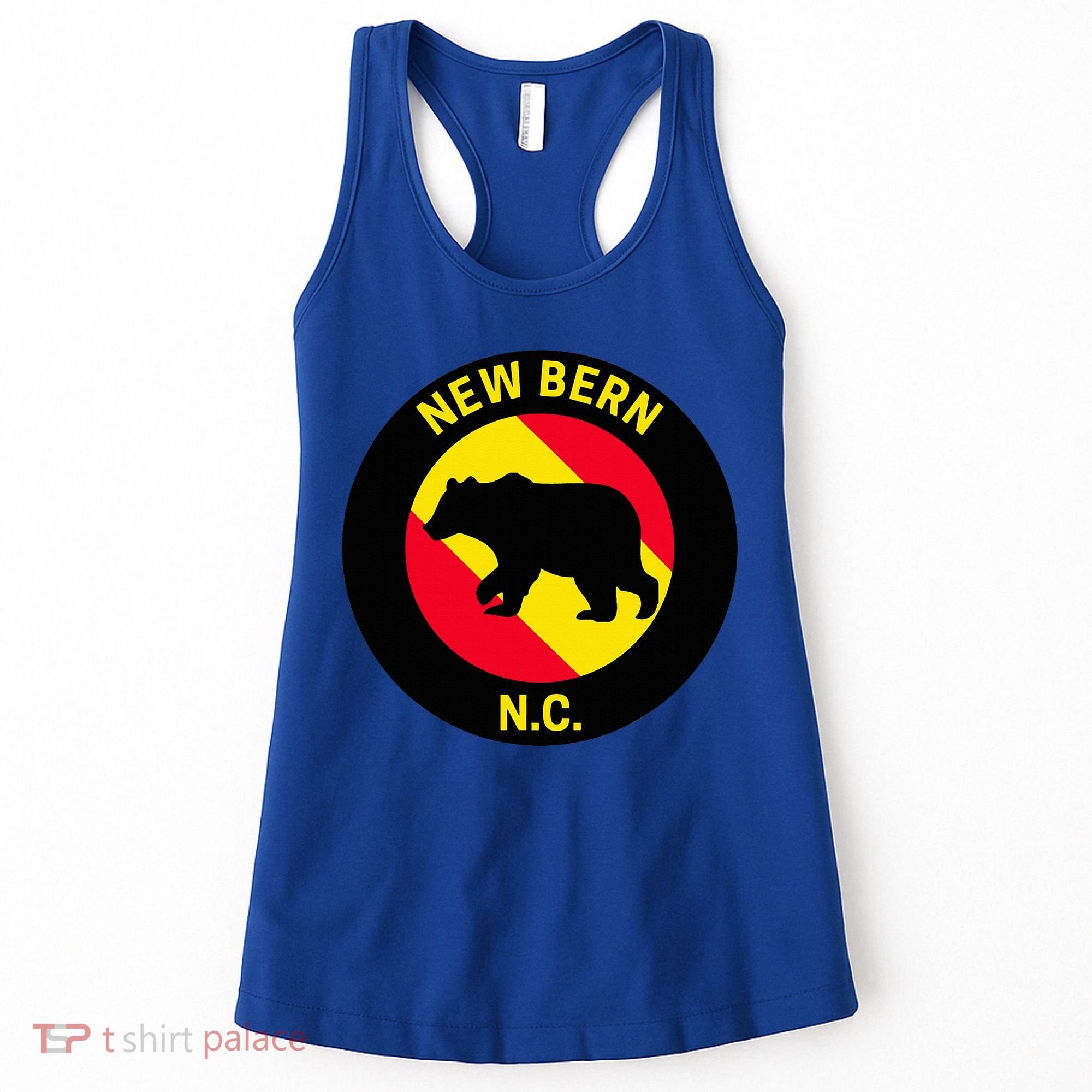 New Bern North Carolina Bear Women's Tank Top
