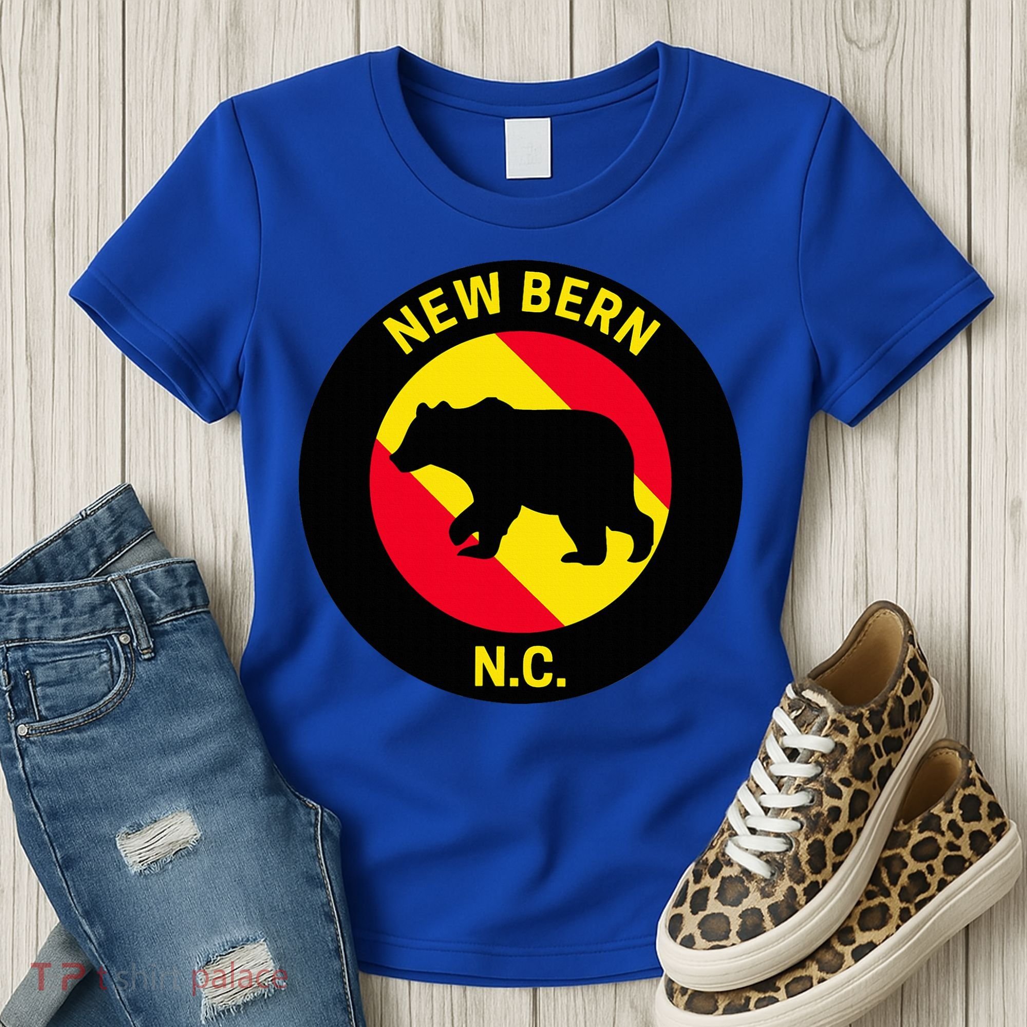 New Bern North Carolina Bear Women's T-Shirt