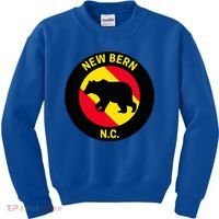 New Bern North Carolina Bear Kids Sweatshirt thumb 0