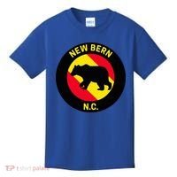 New Bern North Carolina Bear Kids T-Shirt thumb 0